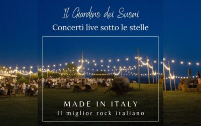 🎶 Giovedì 10 Luglio – MADE IN ITALY – cena a buffet e concerto live sotto le stelle 🎶