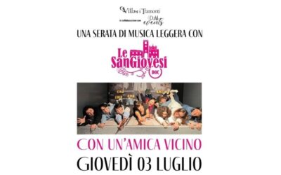 🎭 Le Sangiovesi – Con un’amica vicino