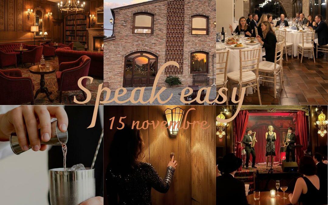🎷 sabato 15 Novembre – Speakeasy Night a Villa I Tramonti