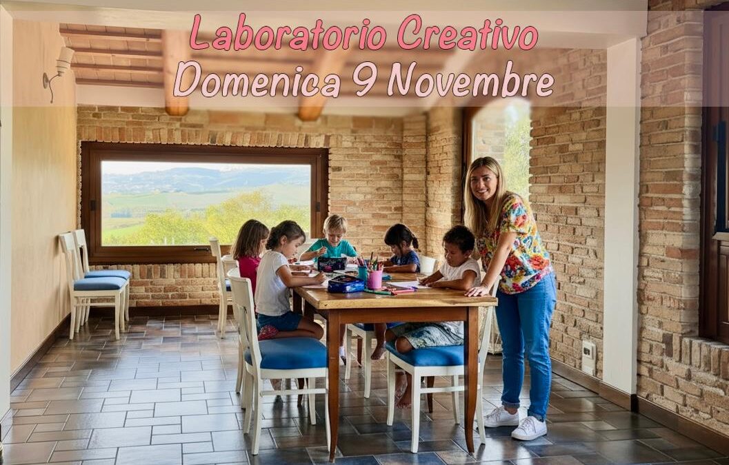 🍽️ Domenica 9 Novembre – Il pranzo della domenica con laboratorio creativo